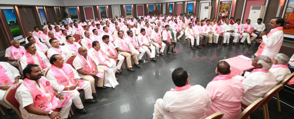TRS in upbeat mood ahead of Budget session