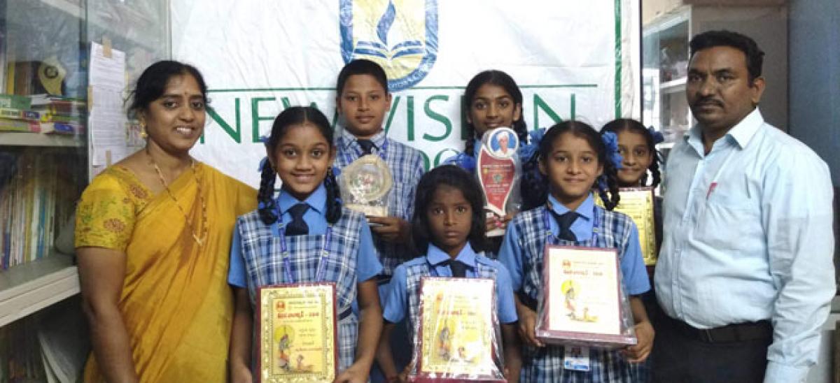 New Vision students bag awards in Madira Balotsav