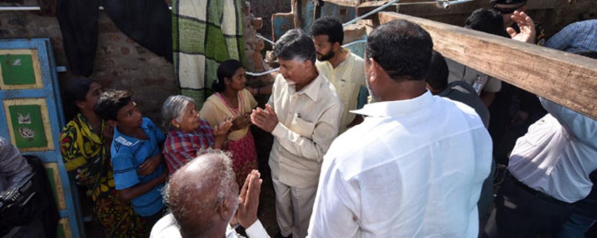 Chandrababu Naidu to continue visits to cyclone-hit areas