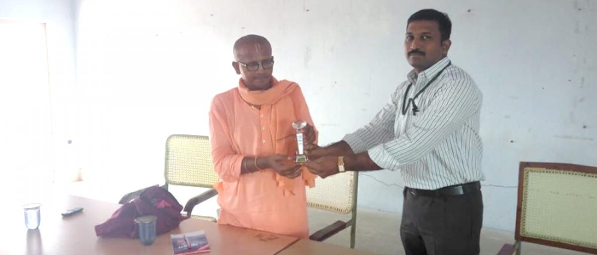 ISKCON organises Personality Development training in Chirala