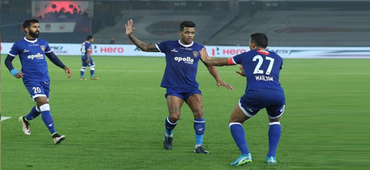 ISL: Chennaiyin FC hold Delhi Dynamos to 1-1 stalemate