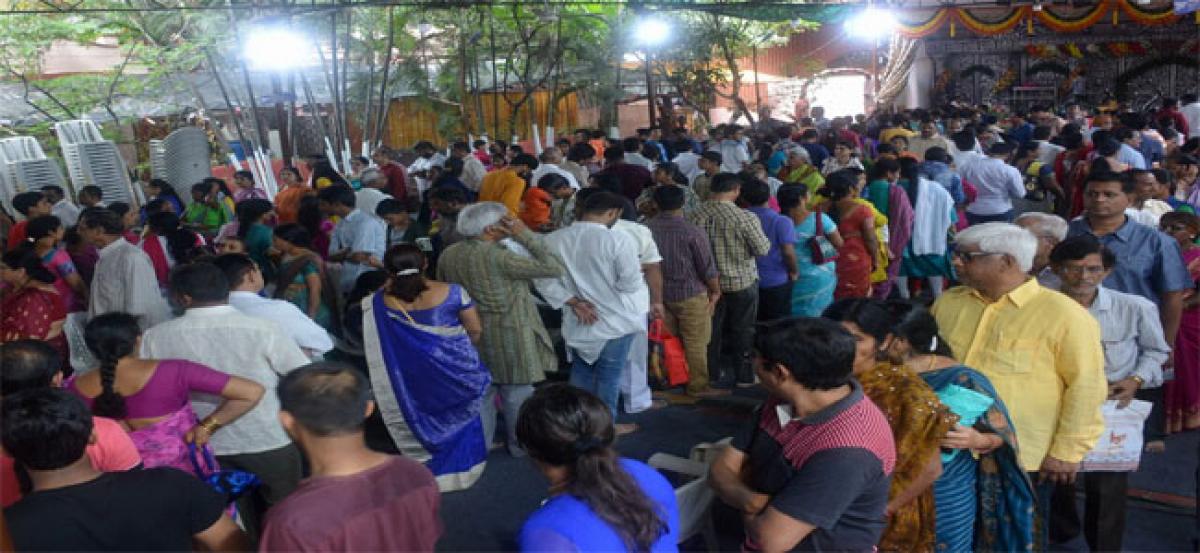 ISKCON temple comes alive on Janmashtami