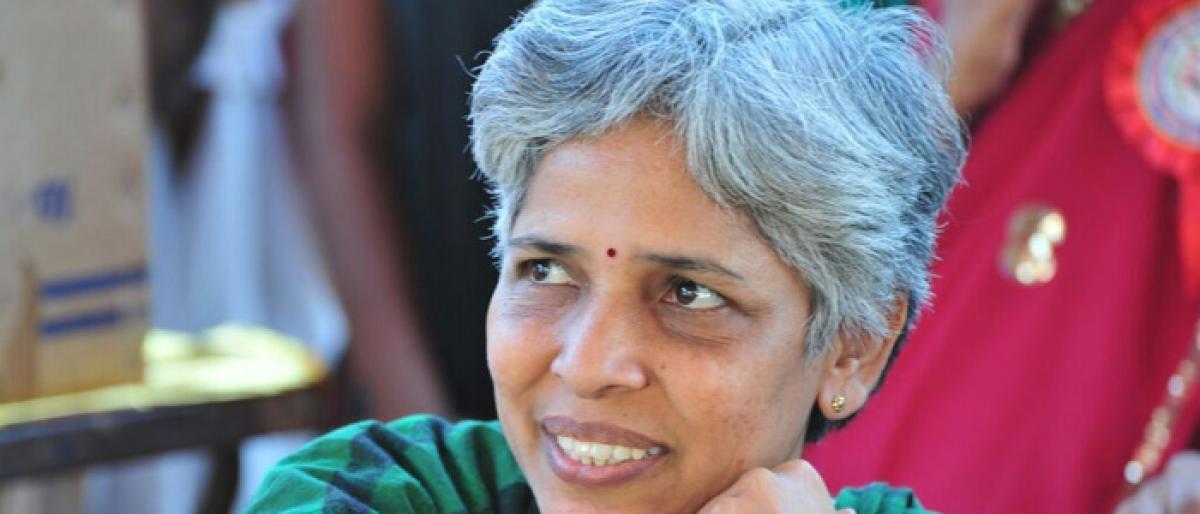 Satya Lakshmi selected for Women’s Day Award
