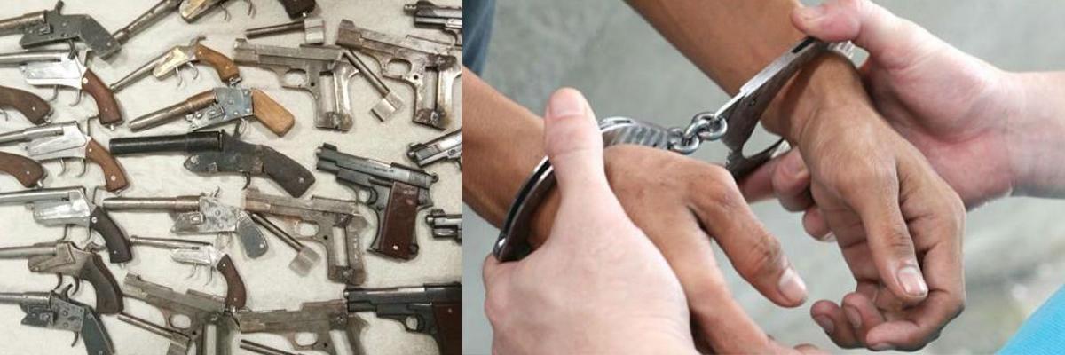 Gang supplying illegal arms busted