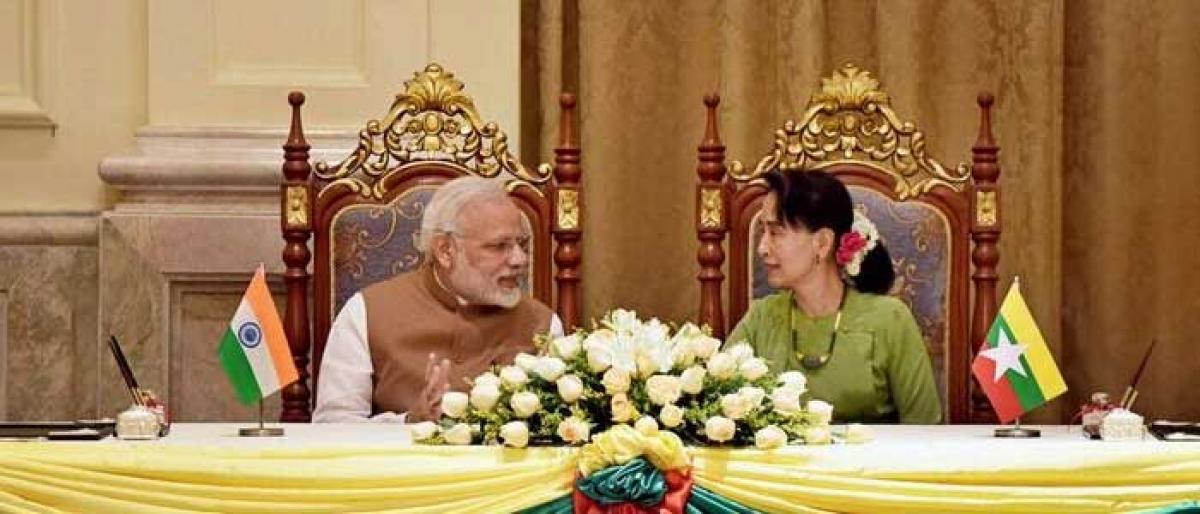 India offers aid to Myanmar’s Rakhine