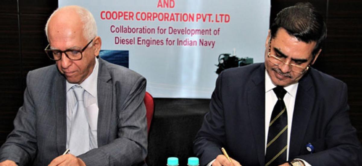 Indian Navy, Coast Guard to get Cooper manufactured diesel engines soon