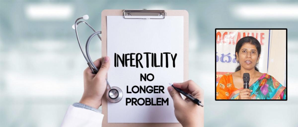 Infertility no longer problem says Dr V Sujata