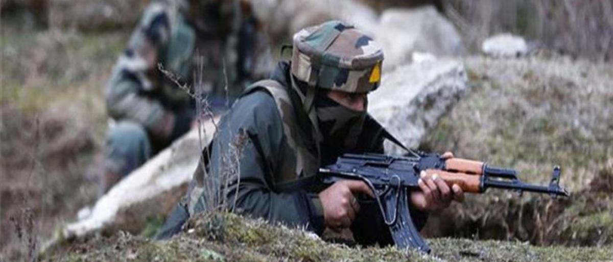 Soldier injured in J&K gunfight