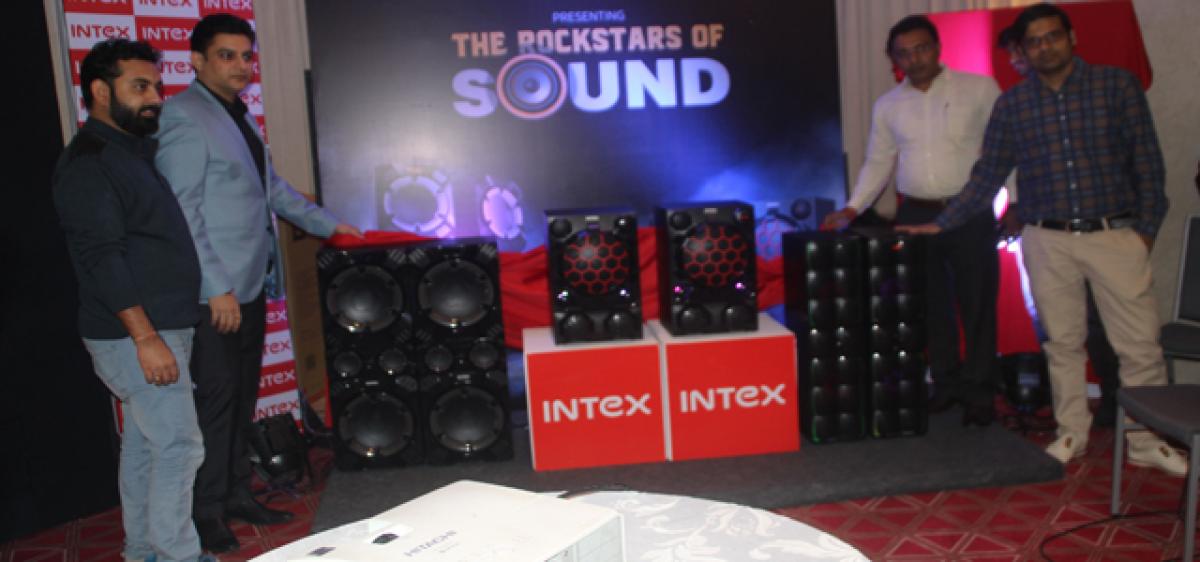 Intex launches DJ speakers in AP, TS