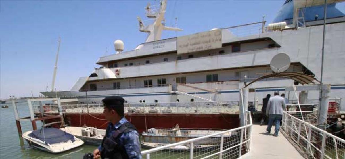 Basrah Breeze: Saddam Husseins superyacht winds up as sailors hotel