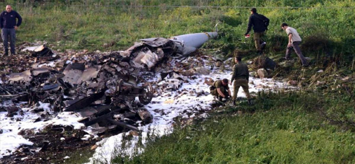 Israel intercepts Iranian drone, later their F-16 shot down by Syria