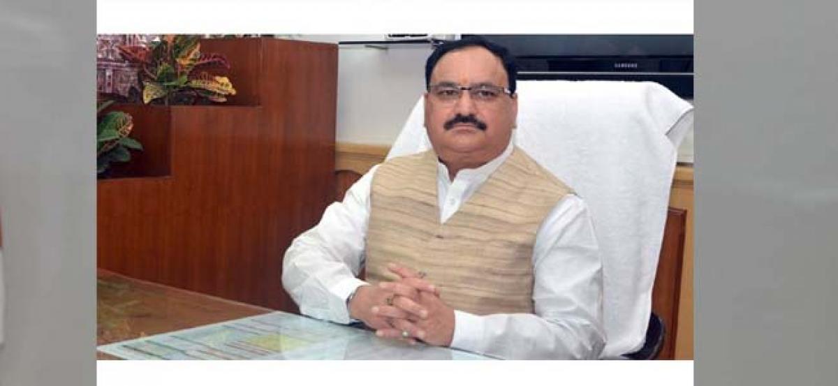 Health minister Nadda visits Kerala to review relief work