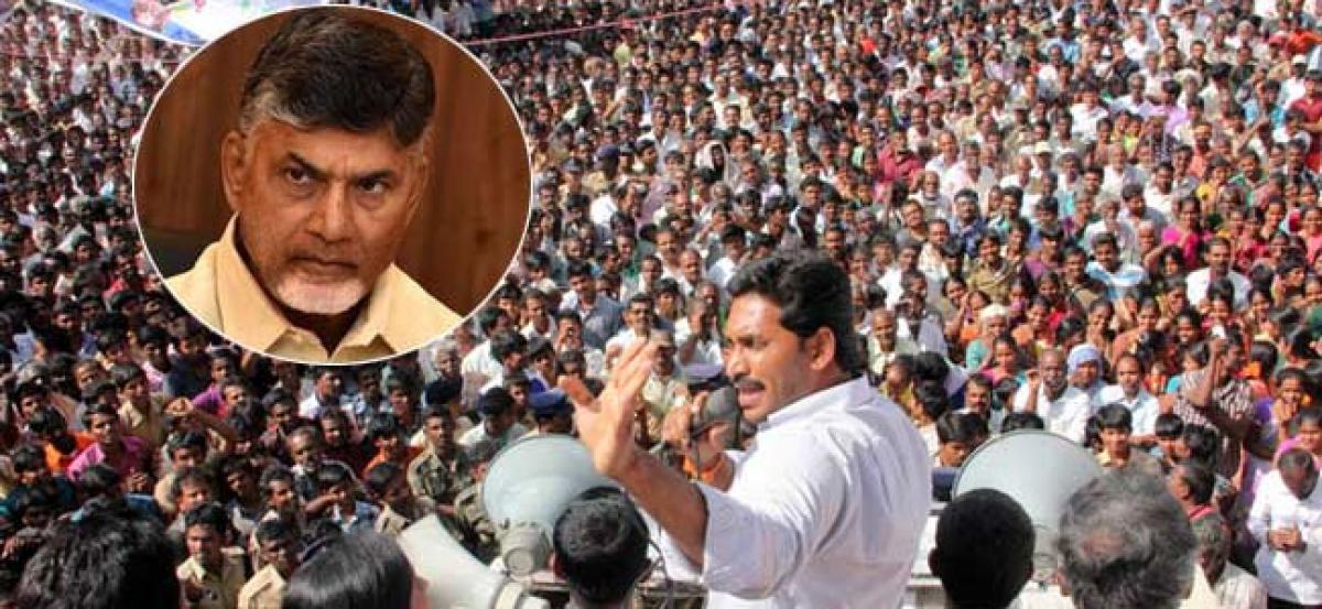 YS Jagan ridicules Chandrababus one day fast