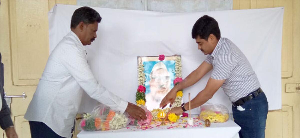 Tributes paid to Babu Jagjivan Ram