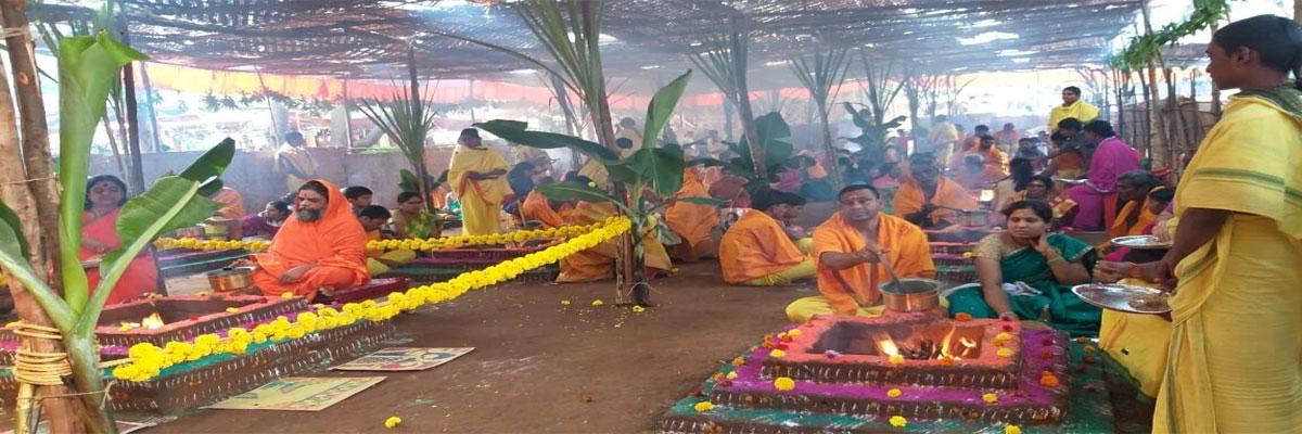 MLA K Manik Rao inaugurates Datta Jayanthi celebrations