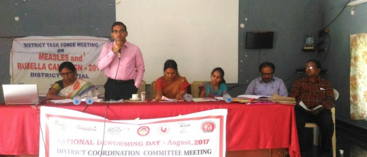 Make Deworming Day a grand success: JC