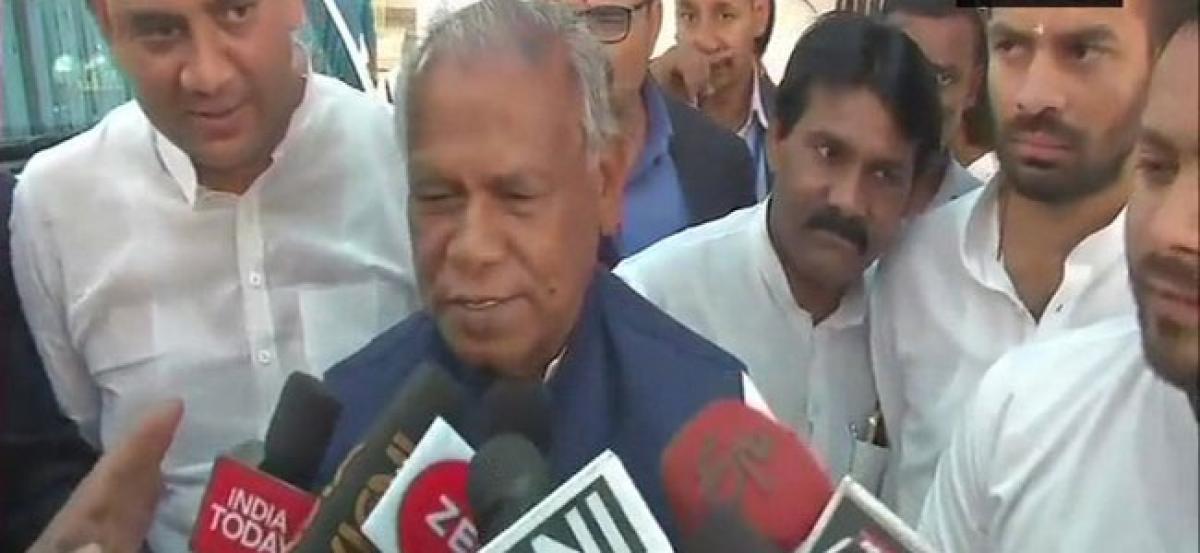 Jitan Ram Manjhi quits NDA