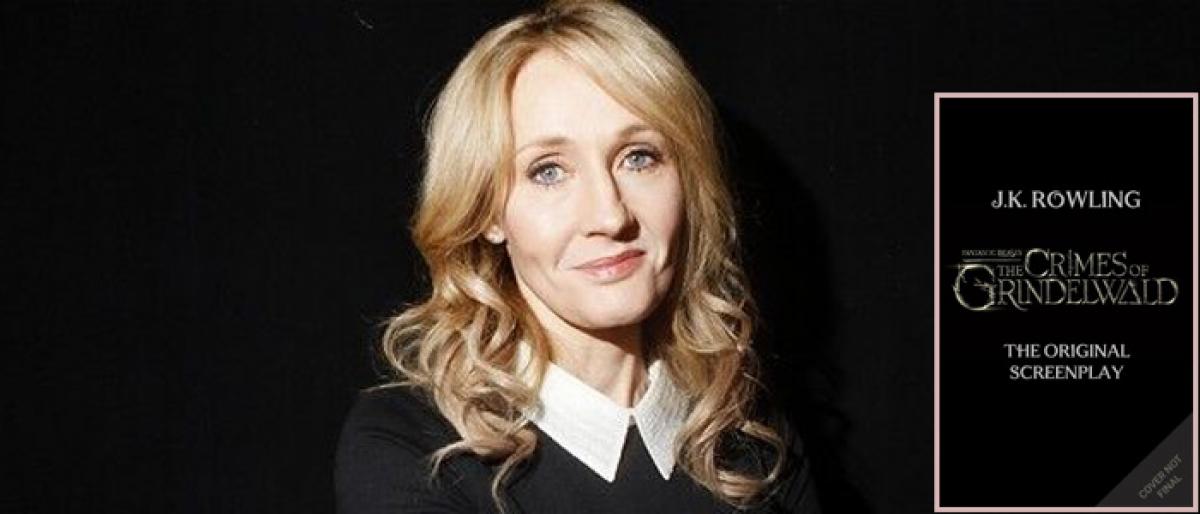 Rowling’s book out in November