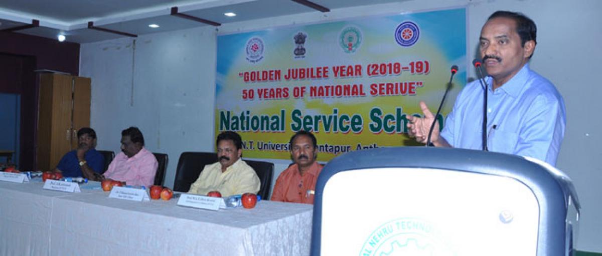 NSS enables students to become aware of social service: Registrar