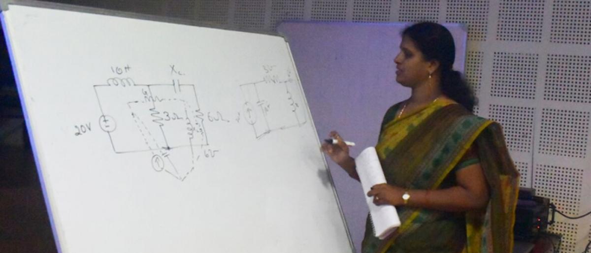 Resonance discussed at workshop at JNTU-Kakinada