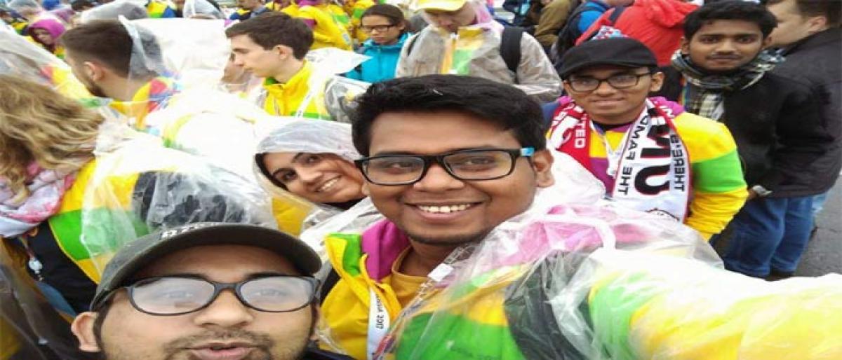 JNU members attend 19th World Youth Fete