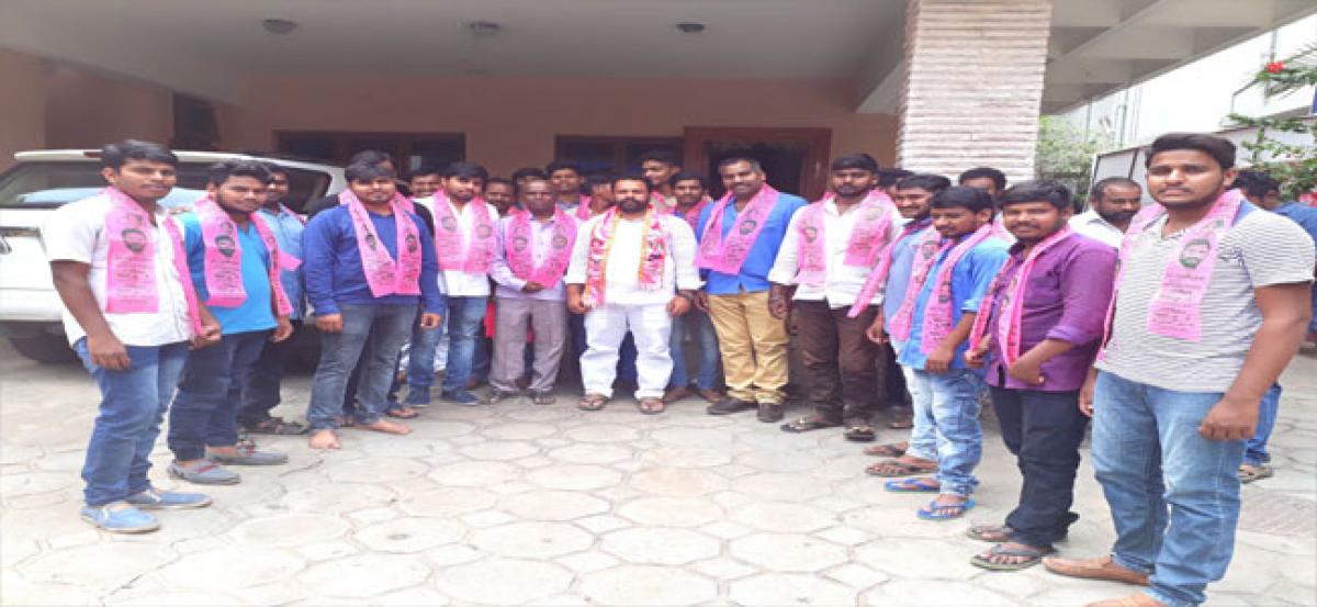 Youth join TRS party