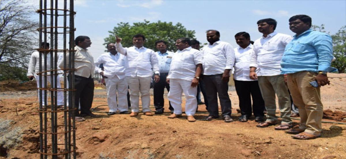 Jr college building will be ready by July: MLA Vivekananda