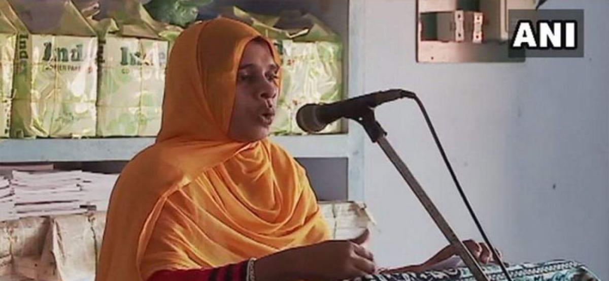 Will not be cowed down by death threats: woman imam who led Friday prayers