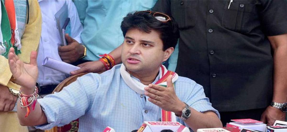 Strong signs of Congress resurgence in Hindi heartland: Jyotiraditya Scindia