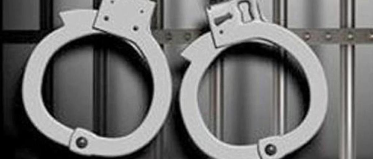 Three held for extortion