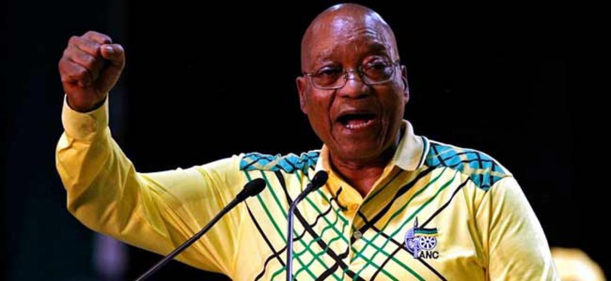 South African President Jacob Zuma resigns