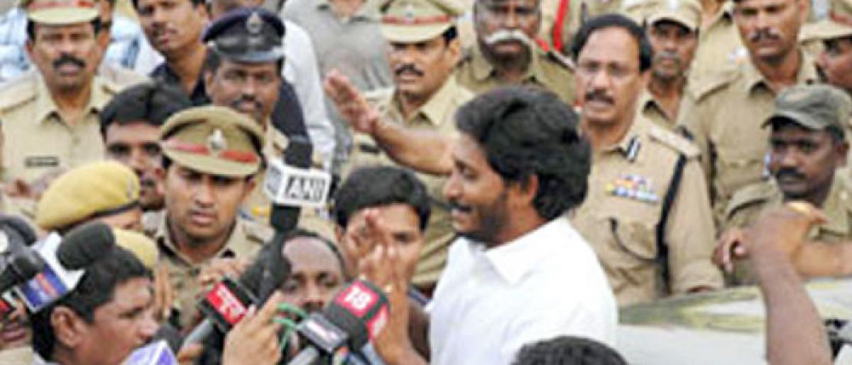 Security Tightened For Jagan