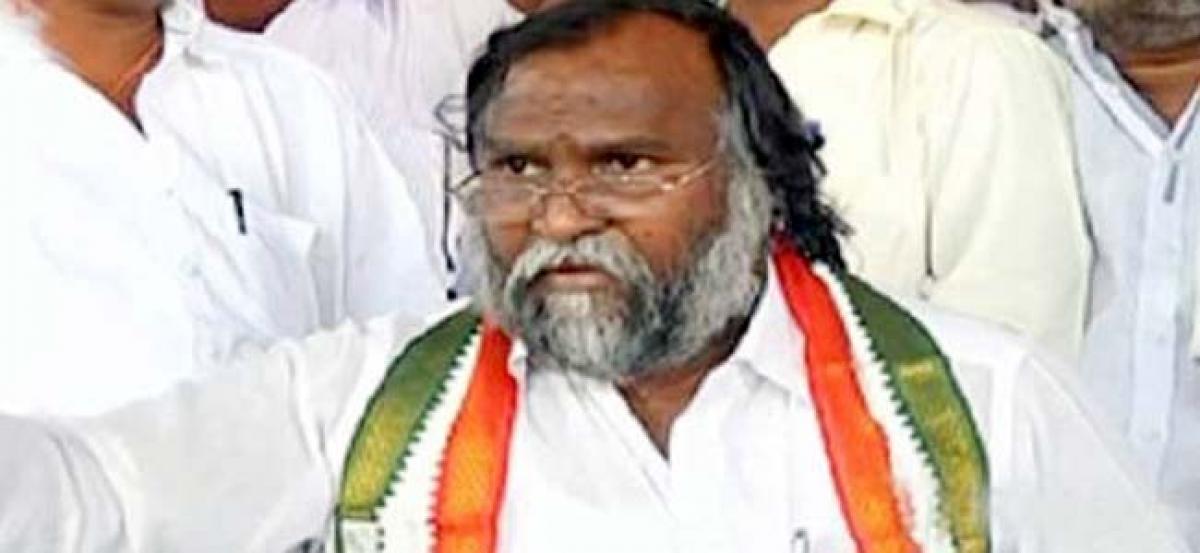 Former Cong MLA Jagga Reddy arrested