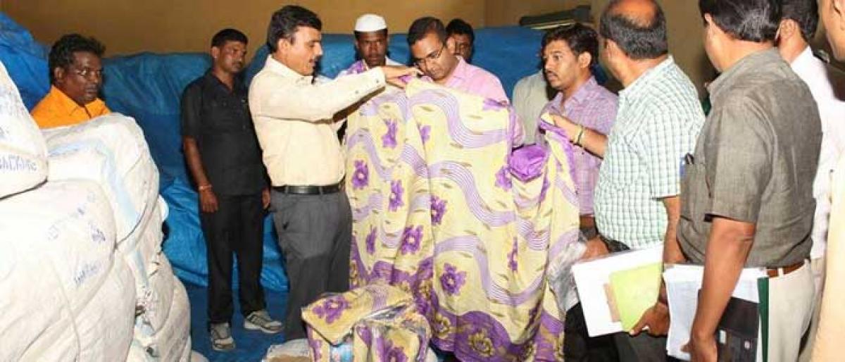 Officials told to prepare action plan for Bathukamma sarees distribution in Jagtial