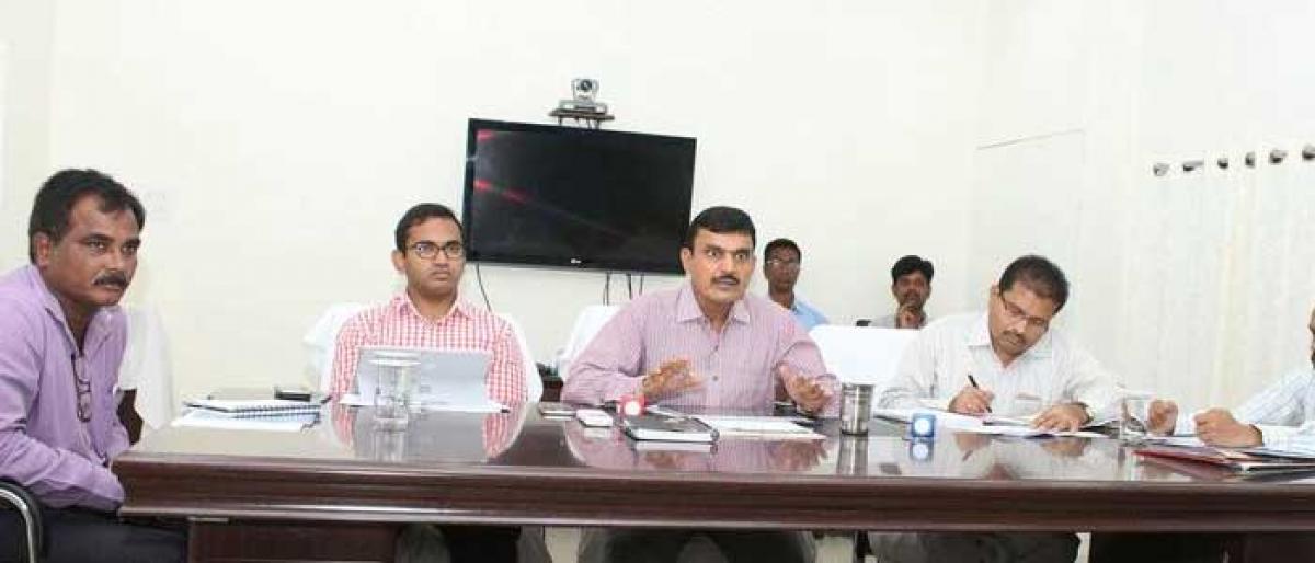 Review of Mission Bhagiratha works held in Jagtial