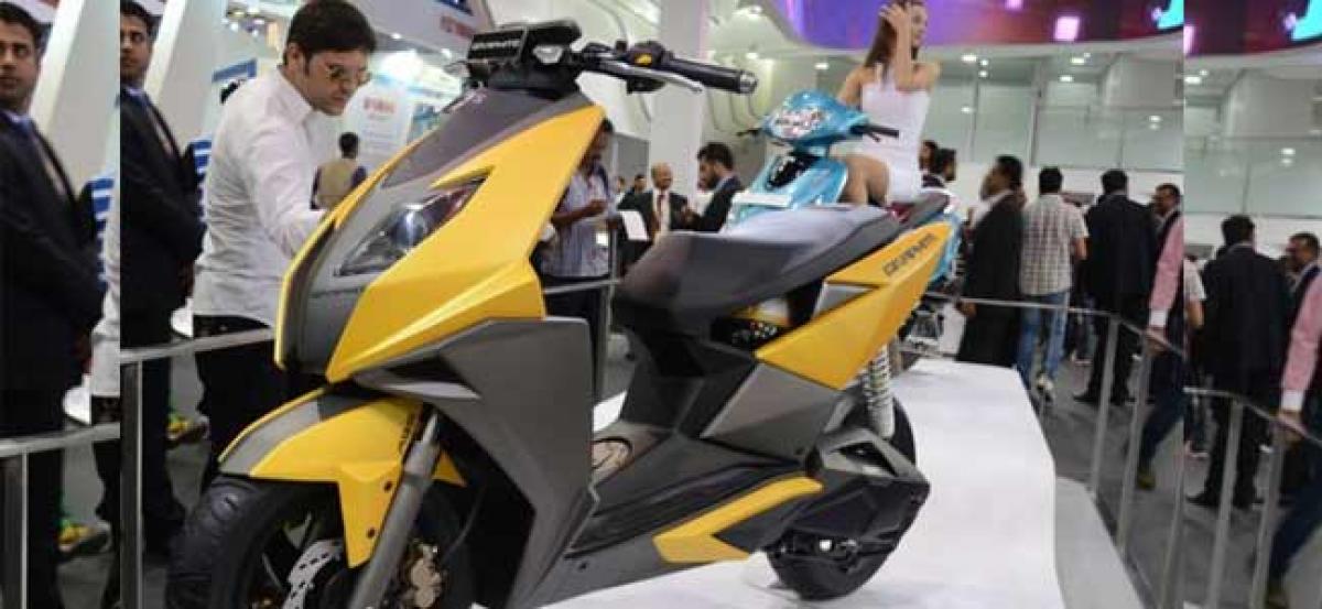 More Details Of New TVS Scooter Emerge