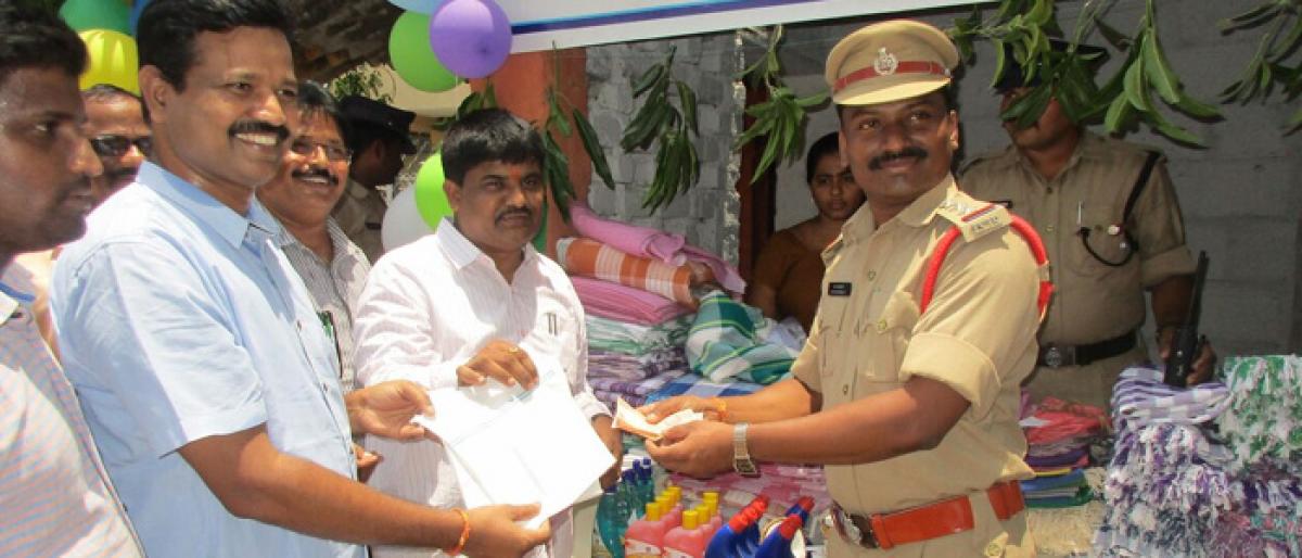 Stall with jail products opened at Bhadrachalam sub-jail