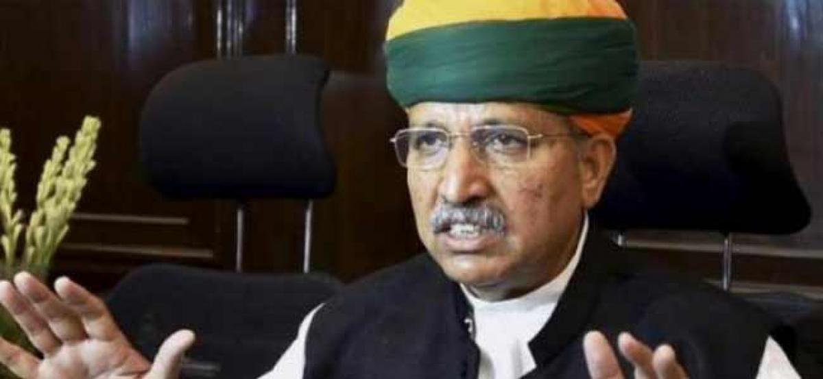 Cong troubled over Rafale as Vadras aide wasnt made middleman: Arjun Ram Meghwal