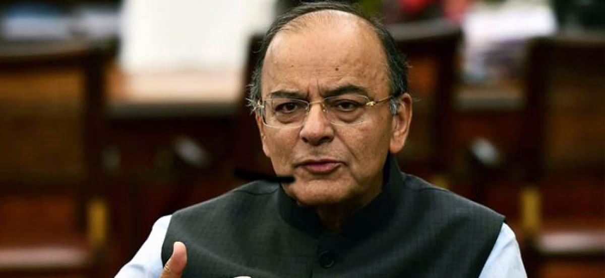 GST: SFI activists post sanitary pads to Jaitely