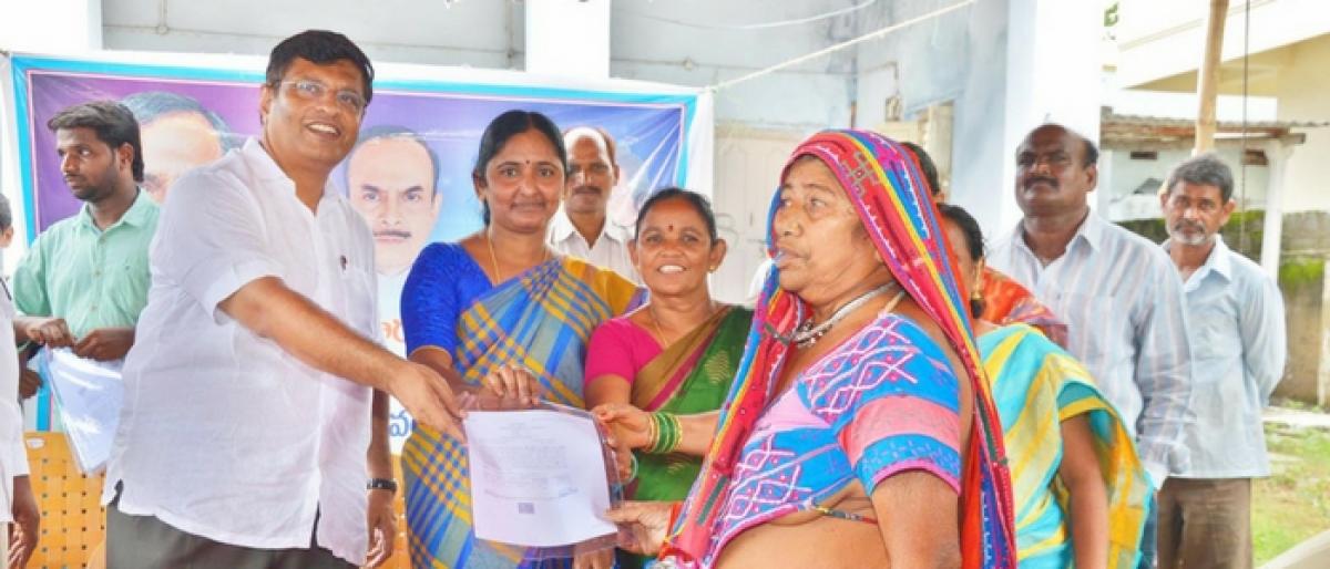Farmers handed over Sada Bainamas