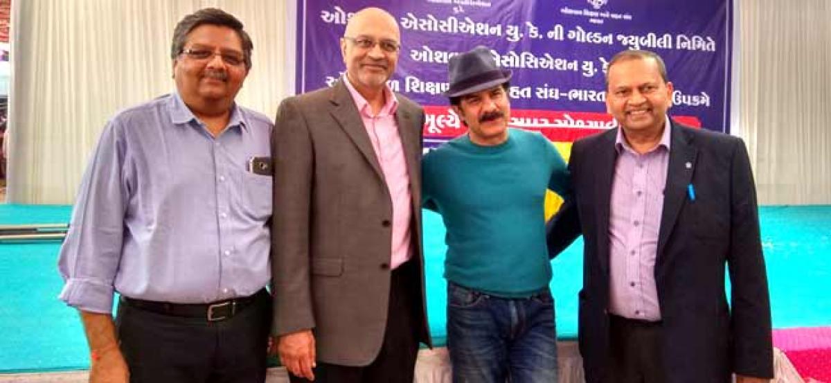 ​​​J.D. Majethia inaugurates ​​Oshwal Association UK​ and ​​Ratna Nidhis disability camp in Jamnagar