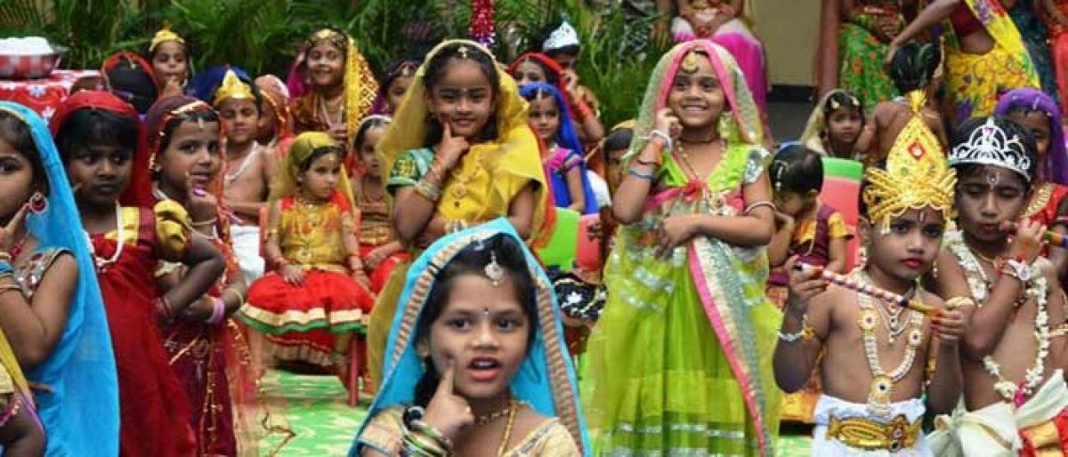 Grand celebrations mark Krishna Janmashtami