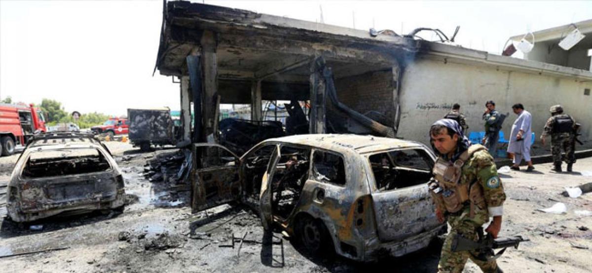 10 killed in suicide attack in Afghanistans Jalalabad