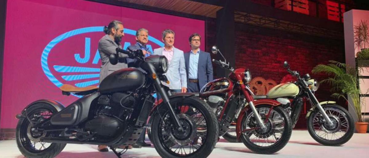Iconic JAWA is back with 3 new models