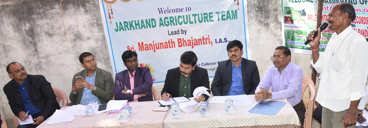 Jharkhand team studies Telangana State schemes