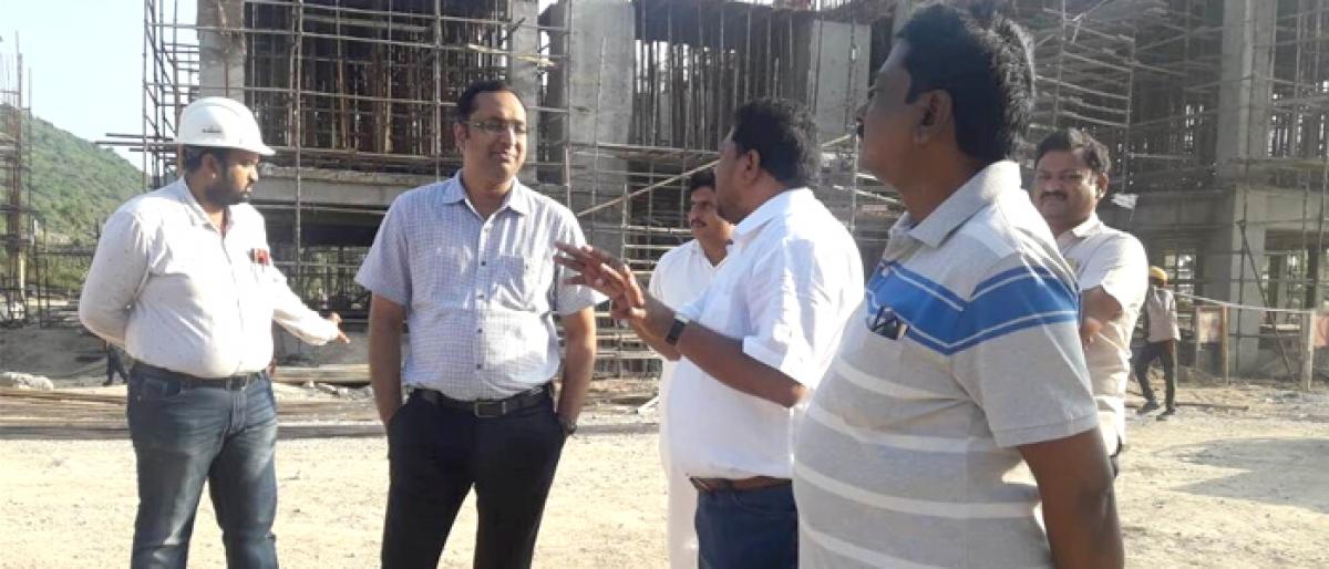 Complete Jindal Power Project by March says GMC Commissioner Srikesh B Lathkar