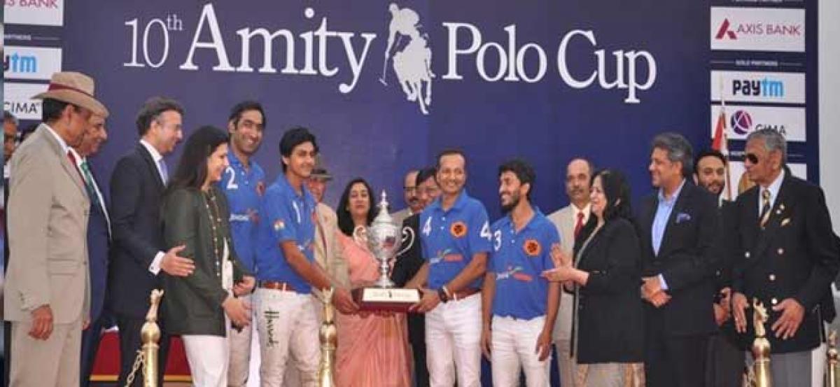 Jindal Panther beats Delhiites Polo to win 10th Amity Polo Cup 2017