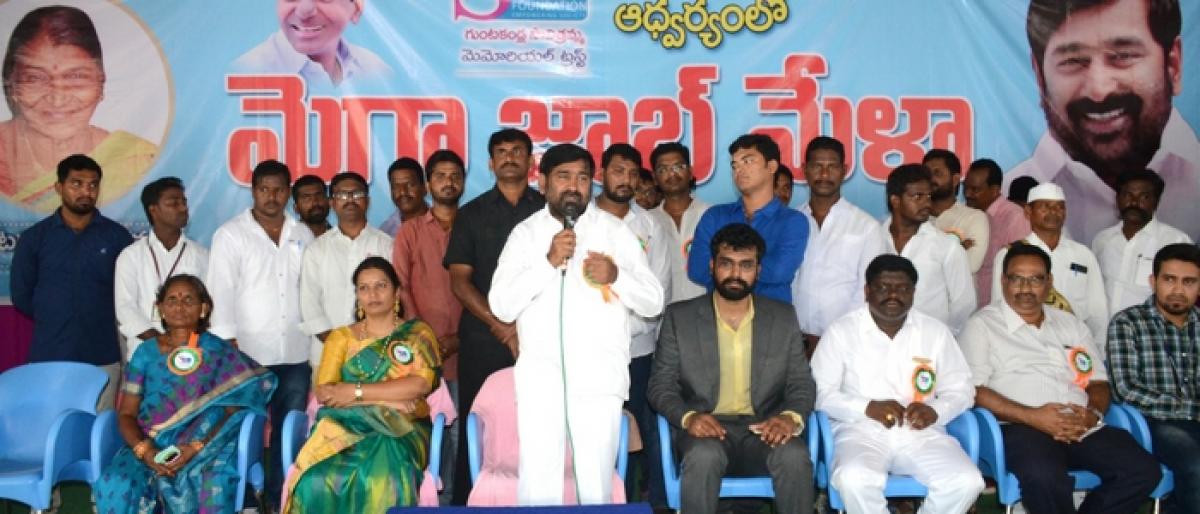 Job seekers told to improve skills: G Jagadish Reddy