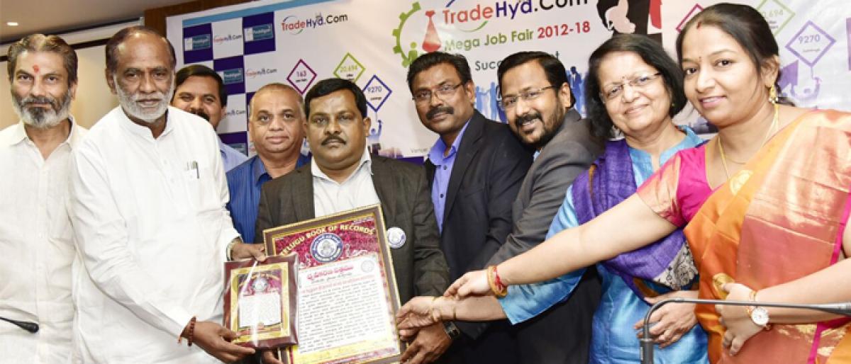 TradeHyd.com targets 1 lakh jobs by 2020