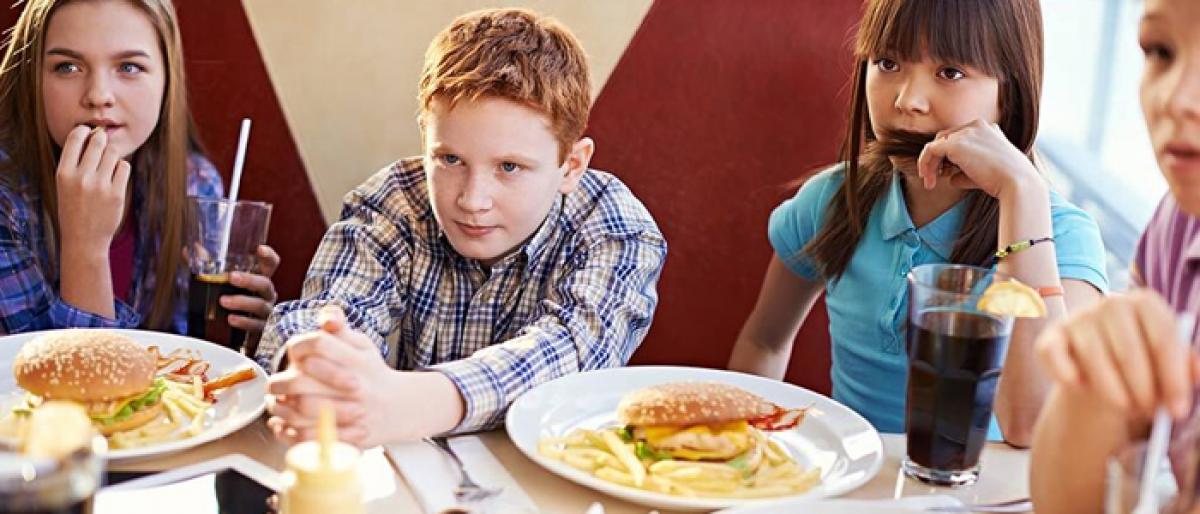 More internet time ups junk food requests by kids